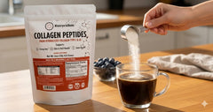 Kurryculum Collagen Peptides grass-fed origin visual highlighting source