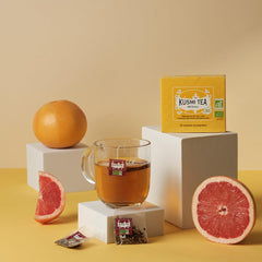 Kusmi Tea BB Detox grapefruit-mint scent ideal for refreshing moments.