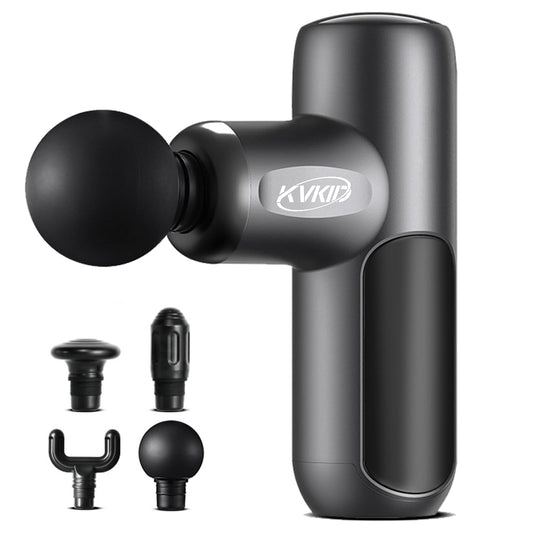 KVKID Mini Massager Gun front view for compact, targeted relief on the go.