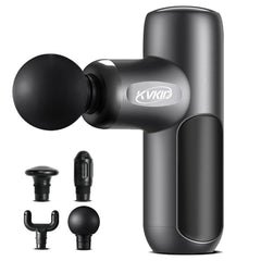KVKID Mini Massager Gun front view for compact, targeted relief on the go.