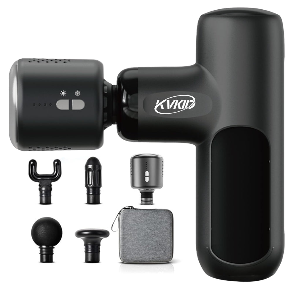 KVKID Mini Massager Gun ultra-quiet operation for discreet use anywhere.