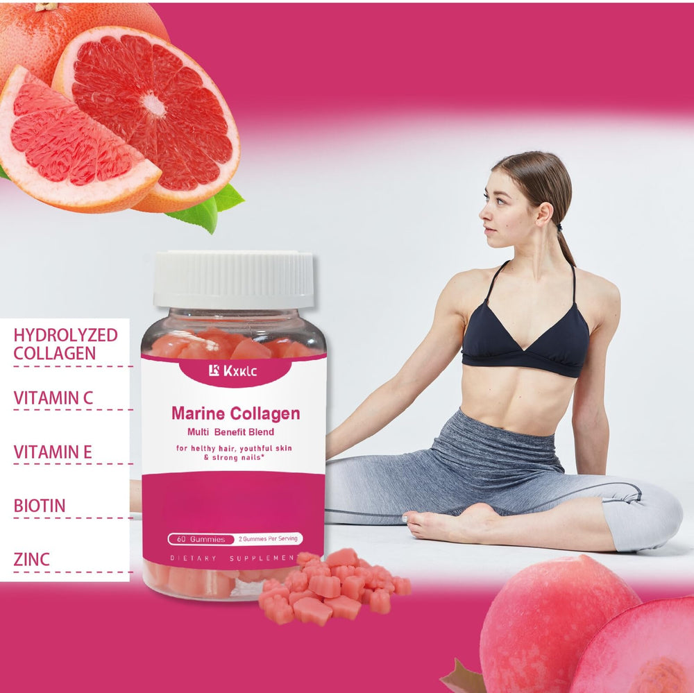 KXKLC non-GMO and sugar-free badge on packaging communicates clean ingredients