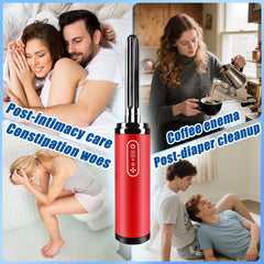 Kxufoae Enema Douche magnetic charging port for easy maintenance