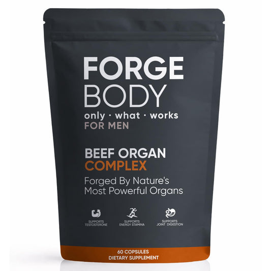 KXVUDE Forgebody bottle front view supporting daily wellness and energy