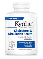 Kyolic Aged Garlic Extract Formula 150 bottle for daily cardiovascular support.