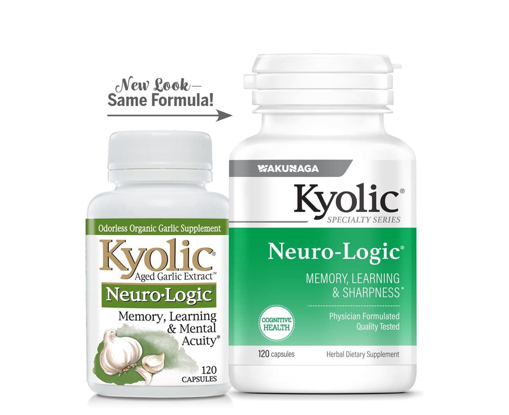 Kyolic aged garlic extract from organic garlic for everyday vitality.