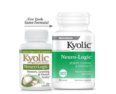 Kyolic aged garlic extract from organic garlic for everyday vitality.