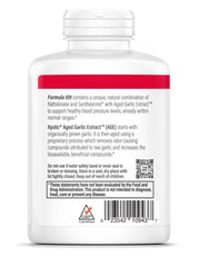 Kyolic Organic Garlic aging process odorless formula supports gentle digestion.
