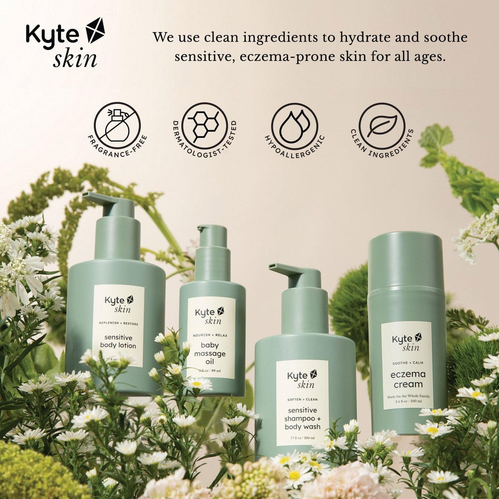 KYTE BABY Pediatrician-tested label signals trusted eczema care