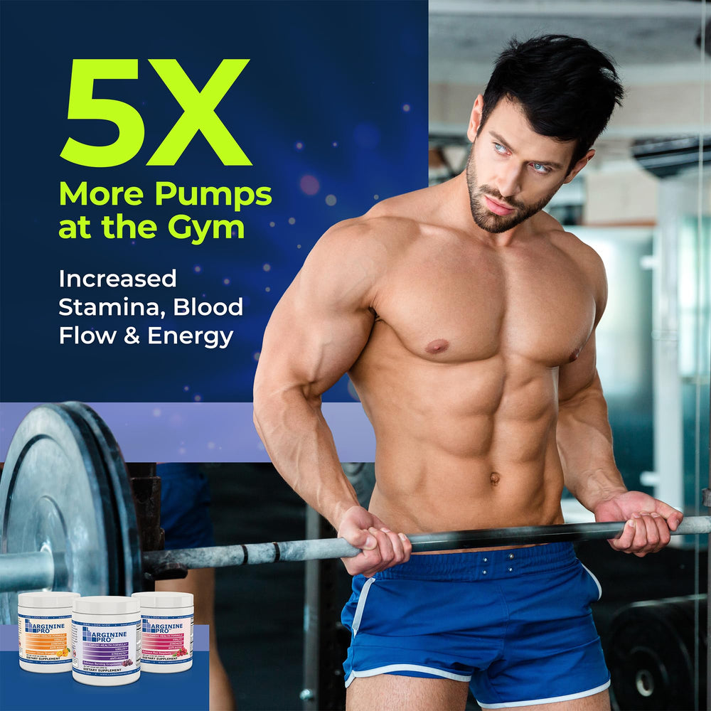 L-ARGININE PRO label closeup showing mineral blend and vitamins