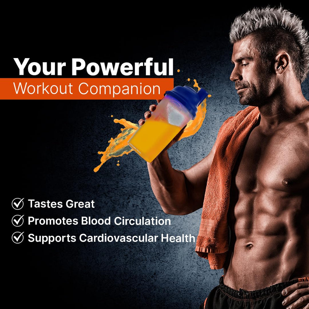L-ARGININE PRO ingredient list showing minerals and vitamins