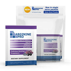 L-ARGININE PRO powder dissolving in water for quick mix.