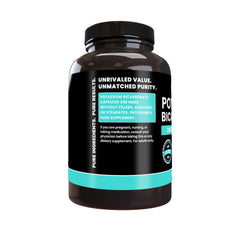 Lab Verified seal on Pure Original Potassium Bicarbonate label