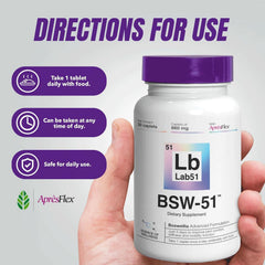 Lab51 BSW-51 lifestyle shot illustrating active movement with enhanced joint comfort