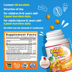 LABO Nutrition Made in Japan seal shown on Burstlet box