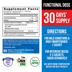 LABO Nutrition GASTRICELL sachets for on-the-go digestive support.