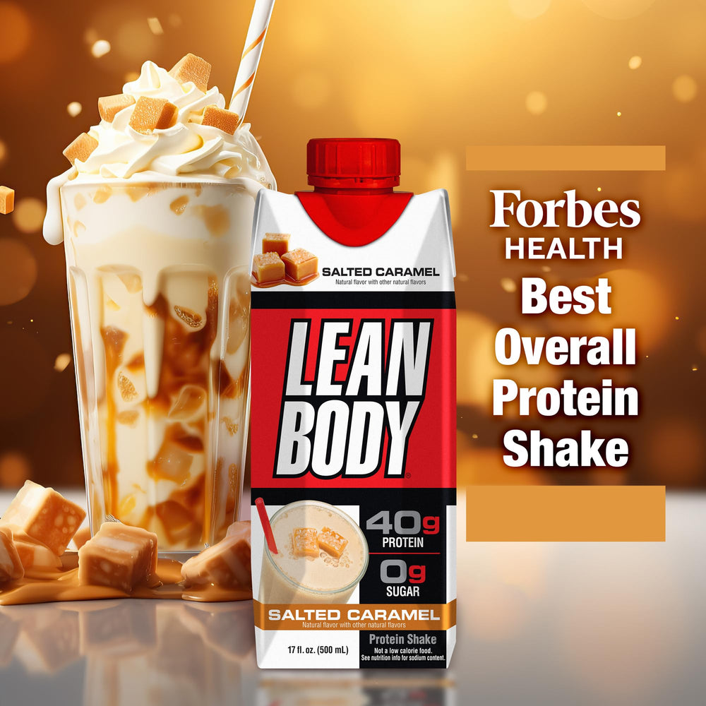 Labrada Lean Body RTD 12-pack on shelf for convenient multi-bottle choice