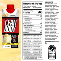 Labrada Lean Body RTD 12-pack carton for easy storage and travel.