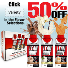 Labrada Lean Body RTD creamy salted caramel flavor for convenient protein intake