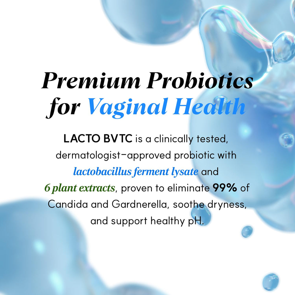 LACTOMEDI Intimate Care Gel ingredients close-up with natural components