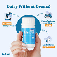 Lactrase cGMP compliant production ensures consistent quality across batches.