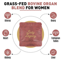 Lady Legacy non-GMO verified label with dual third-party testing