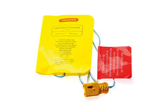 Official Laerdal pediatric AED trainer pads for training scenarios.