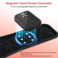 LAFCARE belt LCD panel displays settings clearly for easy use.
