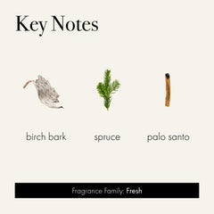 Reusable glass vessel from LAFCO New York invites stylish storage after burning.