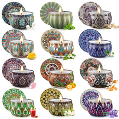 LAJDL scented candle tin travel pack for on-the-go fragrance