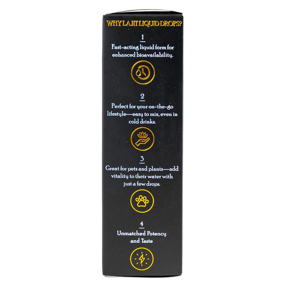 Lajit Shilajit fulvic acid minerals support nutrient uptake.