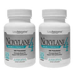 Lane Innovative Noxylane4 bottle front promotes daily immune support in a clean design.