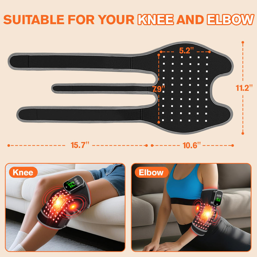 LanSuper 3D ergonomic knee design fits knee contours for stable therapy
