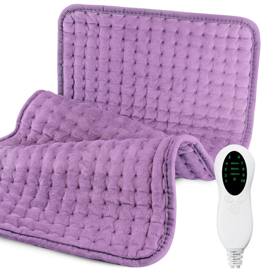 LANVA heating pad back and shoulders coverage showcases targeted warmth.
