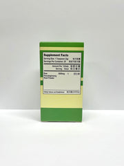 Laowei pseudoginseng powder with scoop ready to mix for daily use.