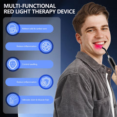 LaseLocks oral-care attachment enables gentle lip and mouth comfort.