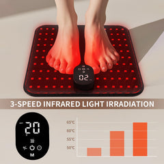LaseLocks wireless feet mat ready for cord-free use anywhere