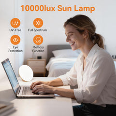 LASTAR Sun Lamp dimmable modes ideal for reading and relaxing evenings