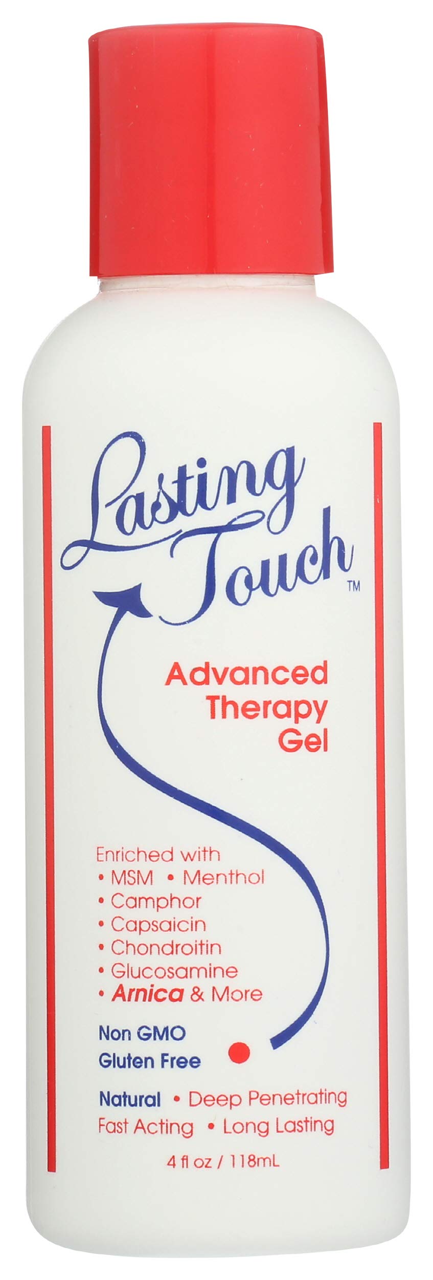 Lasting Touch Advance Therapy Gel bottle pour for easy daily application
