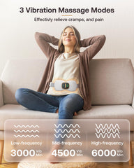 Latumab heating pad with soft velvet cover for breathable comfort