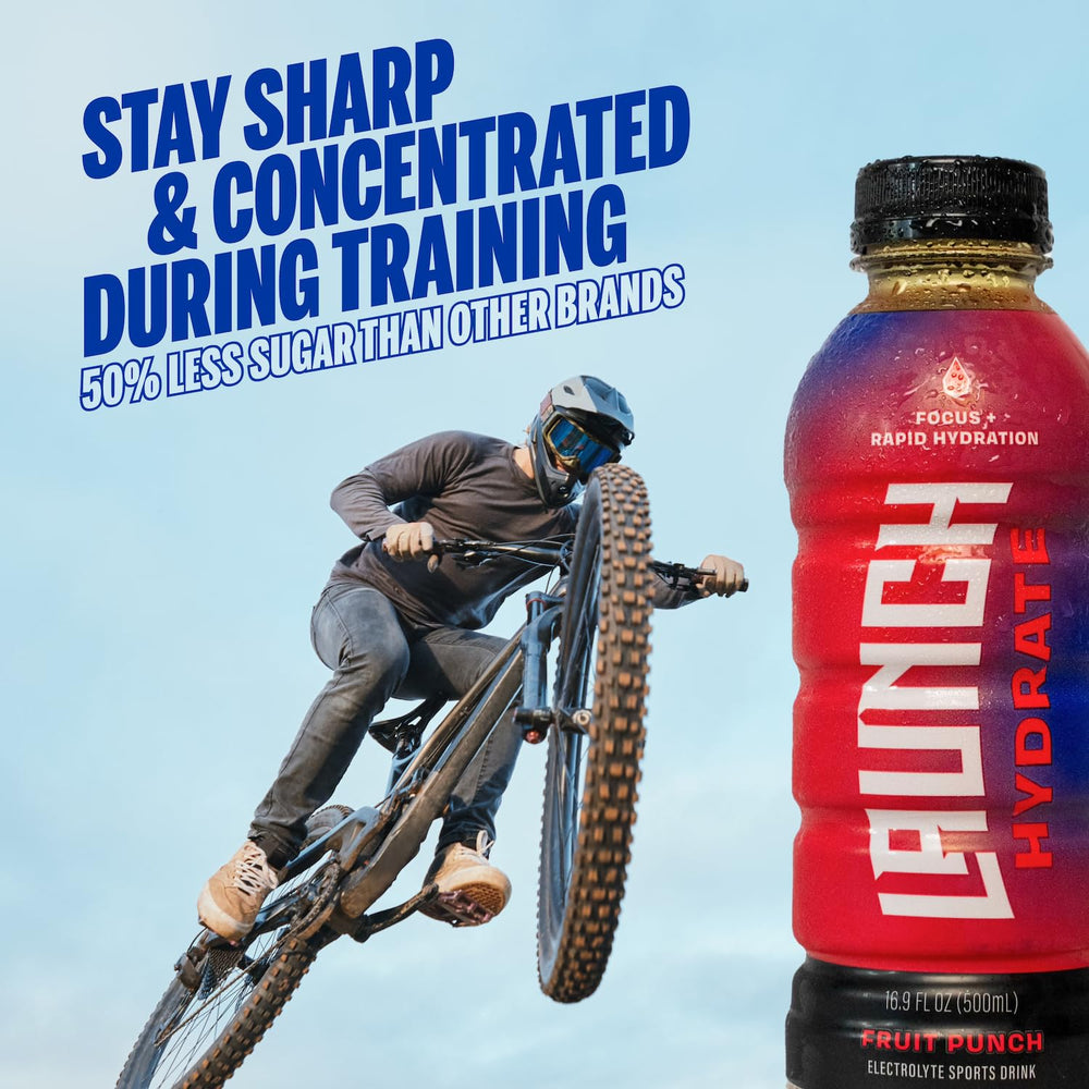 L-Alanyl and L-Glutamine recovery support featured with Launch Hydrate.