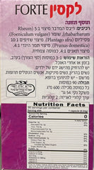 Laxin Forte Kosher certification mark displayed for mindful choices