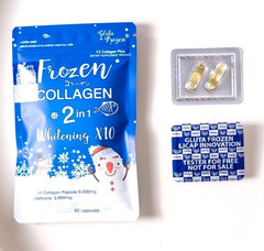 Lazel Gluta Frozen pack front view emphasizing two-pack convenience.