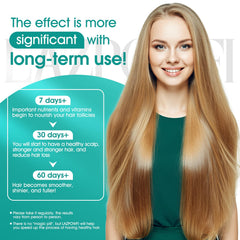 Lazpowfi Hair Growth nutrition facts panel highlights nutrients