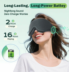 Breathable bamboo-fiber LC-dolida sleep mask wicks sweat during night use