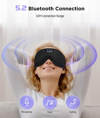LC-dolida Bluetooth 5.4 sleep headphones deliver stable, immersive sound.