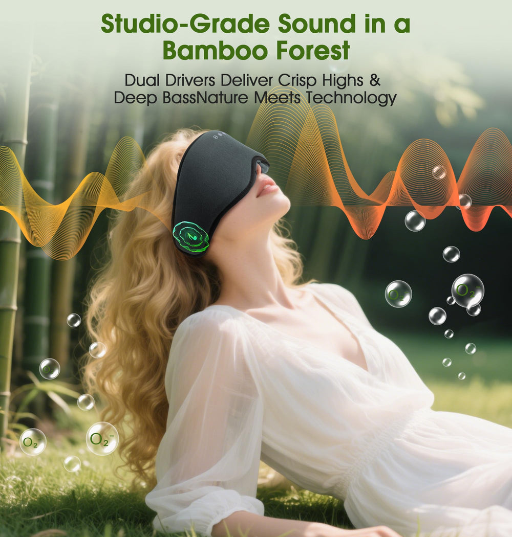 LC-dolida built-in Bluetooth headphones provide high-fidelity audio during rest.
