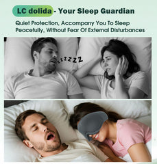 Machine-washable LC-dolida sleep mask stays fresh after use