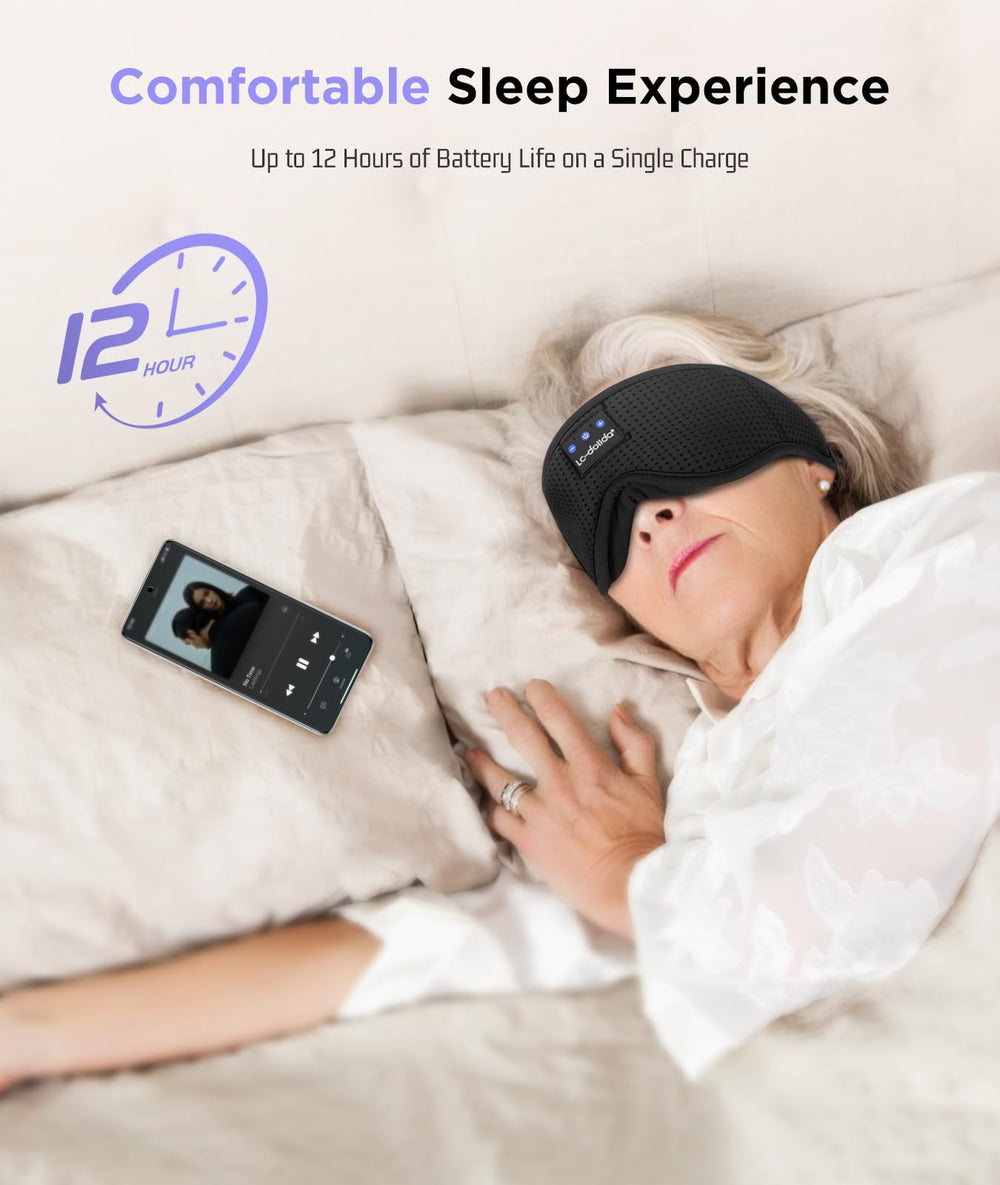 LC-dolida travel-friendly sleep mask suits flights and hotel stays.