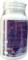 LDB Ladyboy capsules bottle highlights hair and nail vitality.